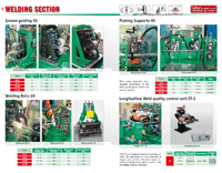 Catalogue of components of welding point