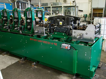 Rebuild of a tube mill / roll forming machine