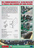 Catalogue of roll forming machines