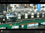 Roll forming machines - video