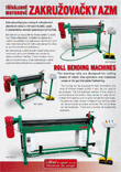 Catalogue of bending machines