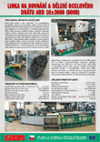 Katalog linek na rovnání a dělení ocelového drátu ARD 10x3000 (6000)